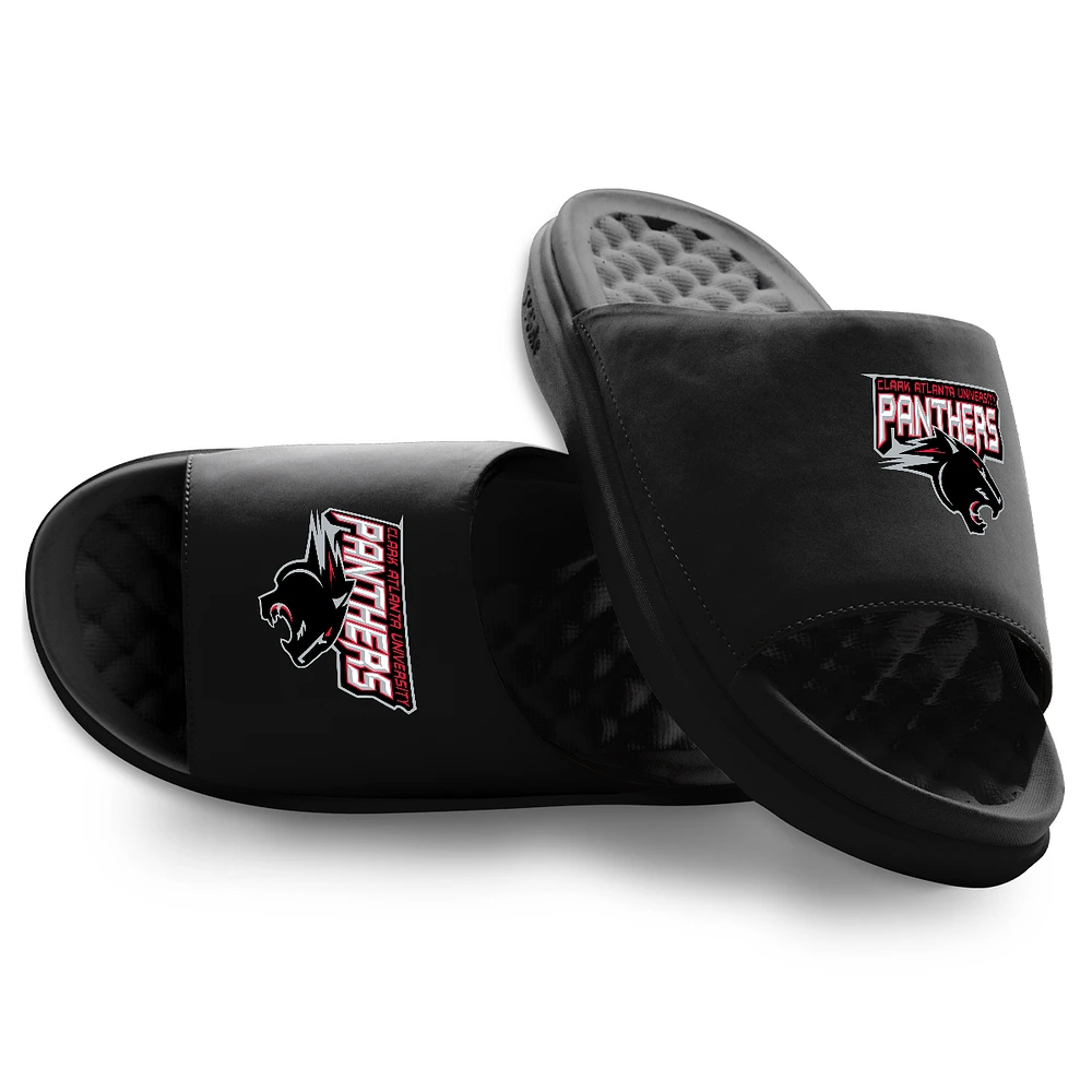 Unisex ISlide Black Clark Atlanta University Panthers Primary Motive Slide Sandals