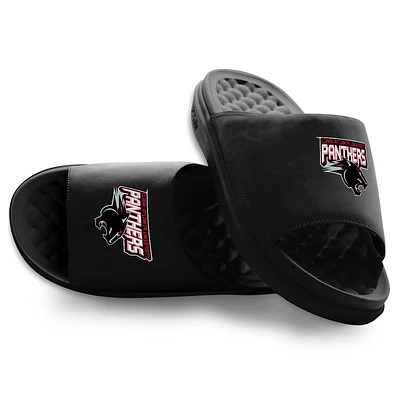 Unisex ISlide Black Clark Atlanta University Panthers Primary Motive Slide Sandals