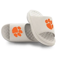 Unisex ISlide Cream Clemson Tigers Primary Motive Slide Sandals