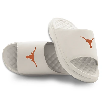 Unisex ISlide Cream Texas Longhorns Primary Motive Slide Sandals