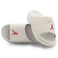 Unisex ISlide Cream Alabama Crimson Tide Tonal Pop Motive Slide Sandals