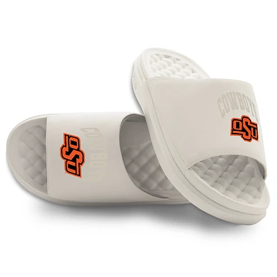 Unisex ISlide Cream Oklahoma State Cowboys Tonal Pop Motive Slide Sandals