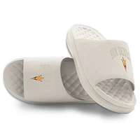 Unisex ISlide Cream Arizona State Sun Devils Tonal Pop Motive Slide Sandals