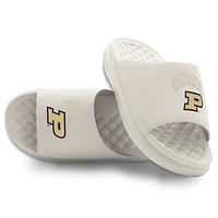 Unisex ISlide Cream Purdue Boilermakers Tonal Pop Motive Slide Sandals
