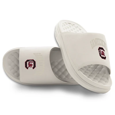 Unisex ISlide Cream South Carolina Gamecocks Tonal Pop Motive Slide Sandals