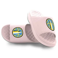Unisex ISlide Pink Chicago Sky Primary Motive Slide Sandals