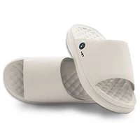 Unisex ISlide Cream Milwaukee Brewers Minimalistic Motive Slide Sandals