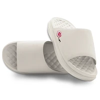 Unisex ISlide Cream Cincinnati Reds Minimalistic Motive Slide Sandals