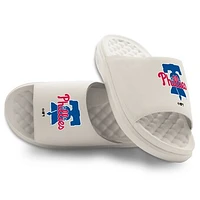 Unisex ISlide Cream Philadelphia Phillies Primary Motive Slide Sandals