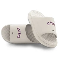 Unisex ISlide Cream Houston Astros Word Motive Slide Sandals