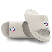 Unisex ISlide Cream Toronto Blue Jays Tonal Pop Motive Slide Sandals