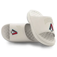 Unisex ISlide Cream Arizona Diamondbacks Tonal Pop Motive Slide Sandals