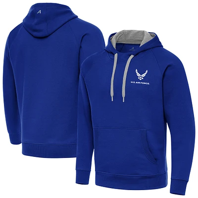Men's Antigua Royal Air Force Victory Pullover Hoodie