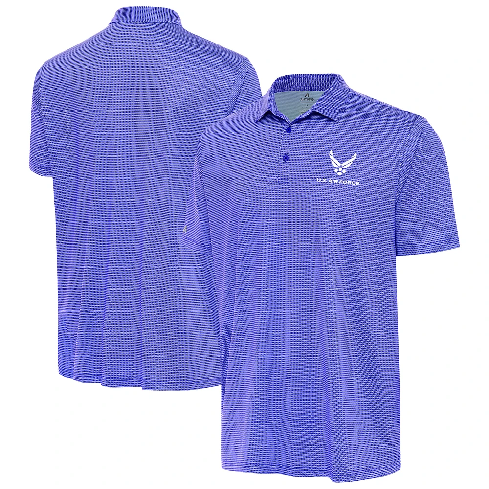 Men's Antigua Royal/White Air Force Rings Polo