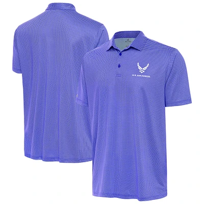 Men's Antigua Royal/White Air Force Rings Polo