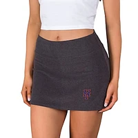 Women's Concepts Sport  Charcoal New York Mets Centerline Knit Skort