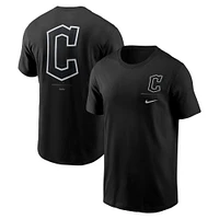 Men's Nike  Black Cleveland Guardians Lights Out Bar Loading T-Shirt