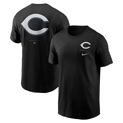 Men's Nike  Black Cincinnati Reds Lights Out Bar Loading T-Shirt