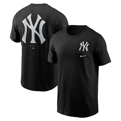 Men's Nike  Black New York Yankees Lights Out Bar Loading T-Shirt