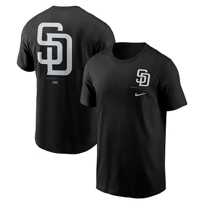 Men's Nike  Black San Diego Padres Lights Out Bar Loading T-Shirt