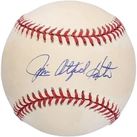 Jim "Catfish" Hunter Athletics Autographed Baseball - PSA AN81047