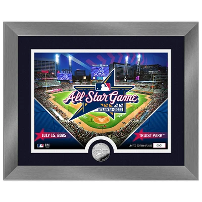 Highland Mint 2025 MLB Atlanta All-Star Game 13" x 16" Silver Coin Photo Mint
