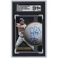 Albert Pujols St. Louis Cardinals Autographed 2024 Topps Diamond Icons Iconic Firsts Jersey Number #IFA-AP #5/10 SGC Authenticated 9/10 Card with "1st HR 4/6/01" Inscription