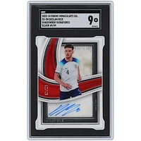 Declan Rice England National Team Autographed 2023-24 Panini Immaculate #SS-DR #49/49 SGC Authenticated 9 Card