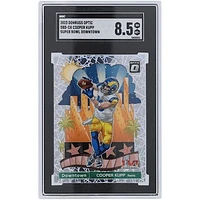 Cooper Kupp Los Angeles Rams 2023 Panini Donruss Optic Super Bowl Downtown #SBD-CK SGC Authenticated 8.5 Card