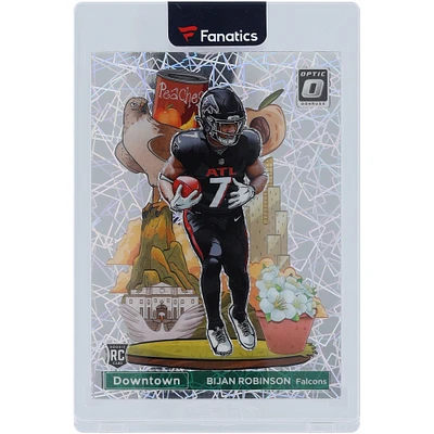 Bijan Robinson Atlanta Falcons 2023 Panini Donruss Optic Downtown #D-10 Rookie Card