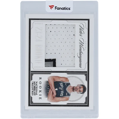 Victor Wembanyama San Antonio Spurs 2023-24 Panini National Treasures 3 Color Relic #RP9-VWB #84/99 Rookie Card