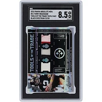 Terry Bradshaw Pittsburgh Steelers 2010 Panini Absolute Triple GU Relic #31 #23/50 SGC Authenticated 8.5 Card