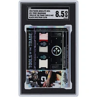 Terry Bradshaw Pittsburgh Steelers 2010 Panini Absolute Triple GU Relic #31 #23/50 SGC Authenticated 8.5 Card