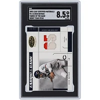 Dick Butkus Chicago Bears 2003 Leaf Certified 2 Color GU Relic #FG-13 #39/65 SGC Authenticated 8.5 Card