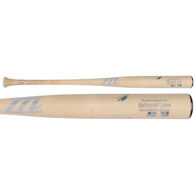 Nathaniel Lowe Washington Nationals Game-Used Tan Marucci Broken Bat vs. Los Angeles Dodgers on April 8, 2025