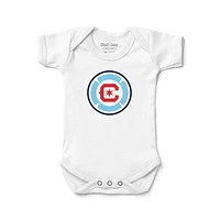Infant Chad & Jake White Chicago Fire Bodysuit