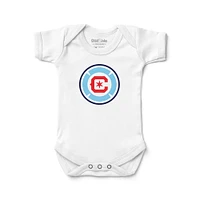 Infant Chad & Jake White Chicago Fire Bodysuit
