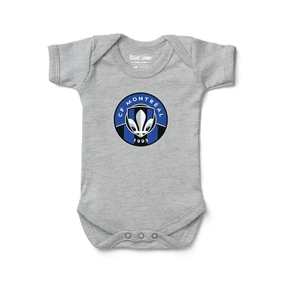 Infant Chad & Jake Heather Gray CF Montreal Bodysuit