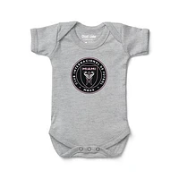 Infant Chad & Jake Heather Gray Inter Miami CF Bodysuit