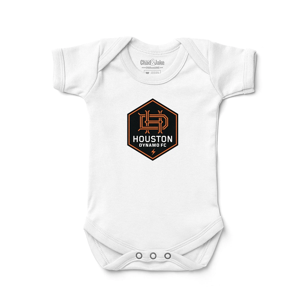 Infant Chad & Jake White Houston Dynamo FC Bodysuit
