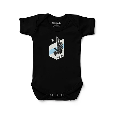 Infant Chad & Jake Black Minnesota United FC Bodysuit