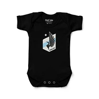 Infant Chad & Jake Black Minnesota United FC Bodysuit