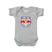 Infant Chad & Jake Heather Gray New York Red Bulls Bodysuit