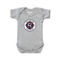 Infant Chad & Jake Heather Gray New England Revolution Bodysuit