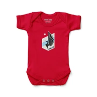 Infant Chad & Jake Red Minnesota United FC Bodysuit