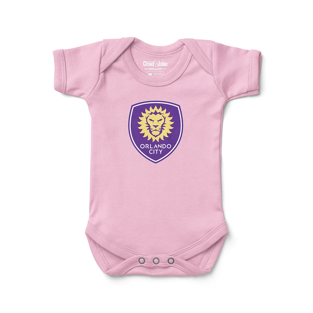 Infant Chad & Jake Pink Orlando City SC Bodysuit
