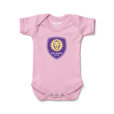 Infant Chad & Jake Pink Orlando City SC Bodysuit