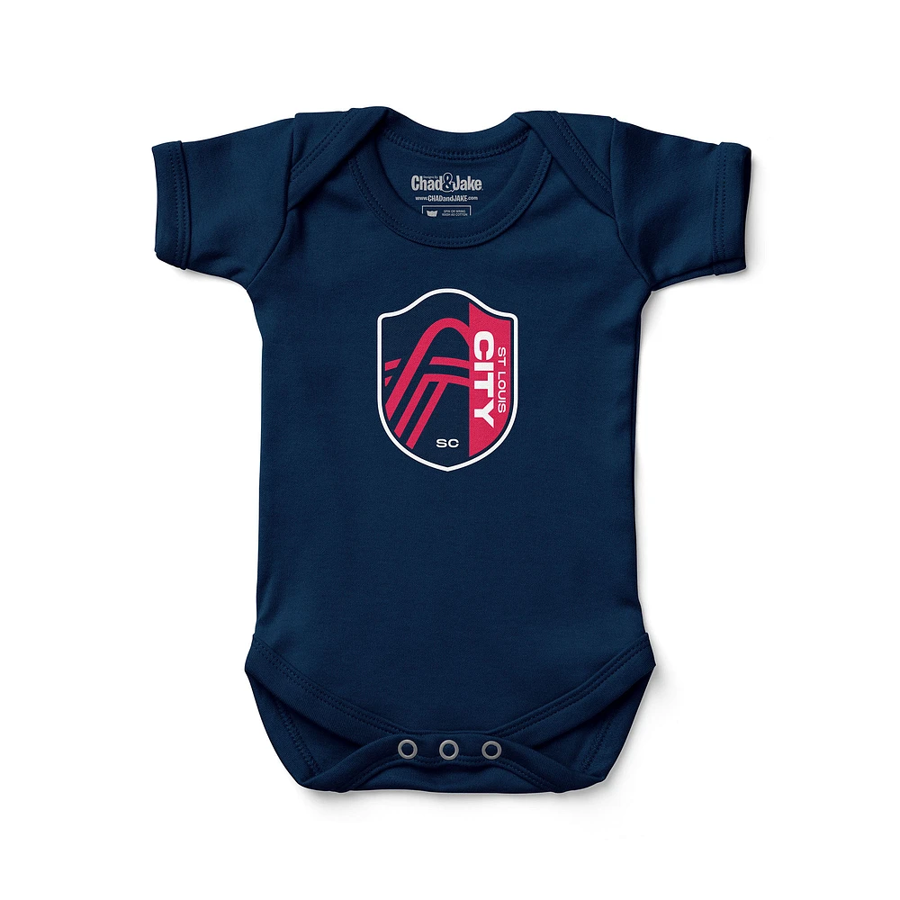 Infant Chad & Jake Navy St. Louis CITY SC Bodysuit
