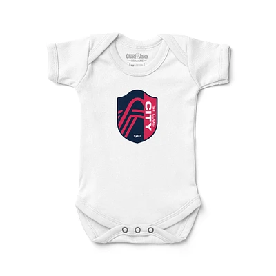 Infant Chad & Jake White St. Louis CITY SC Bodysuit