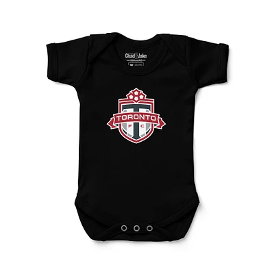 Infant Chad & Jake Black Toronto FC Bodysuit